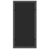 Sunloungers with table 2-person 3 pcs Black and anthracite