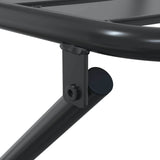 Bistro Set Folding 3 pcs Anthracite Steel