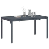 Extension Table Anthracite 180 x 80 x 76 cm Steel