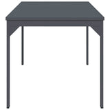 Extension Table Anthracite 180 x 80 x 76 cm Steel