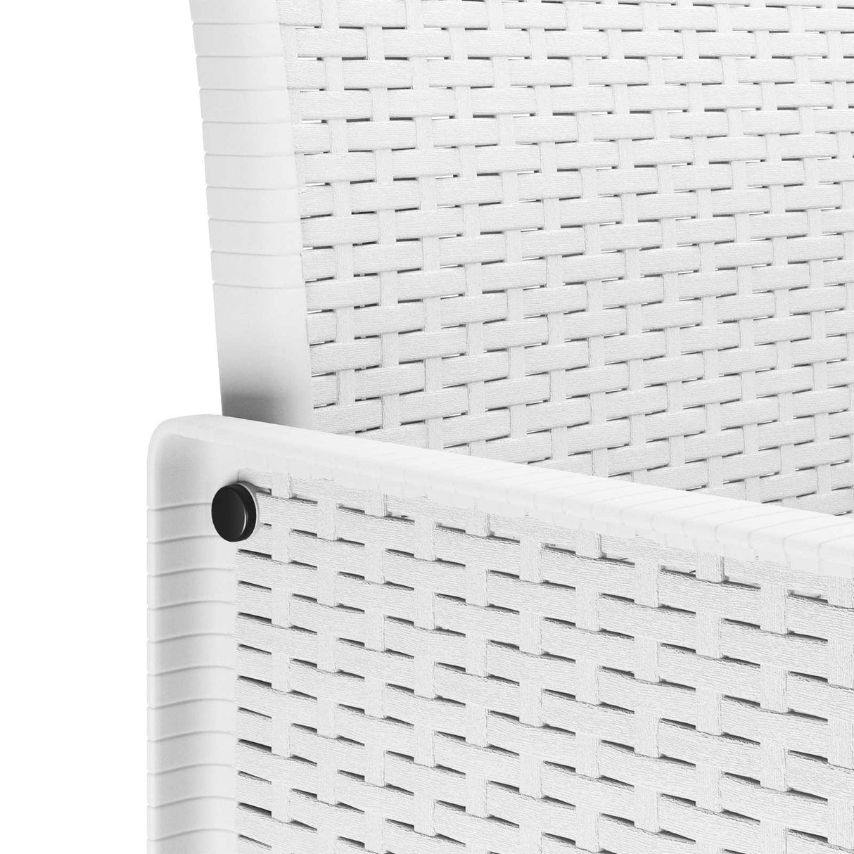 Garden Chair 2 pcs White 53 x 49 x 85 cm Polypropylene