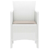 Garden Chair 4 pcs White 53 x 49 x 85 cm PP