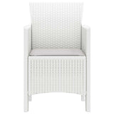 Garden Chair 4 pcs White 53 x 49 x 85 cm PP