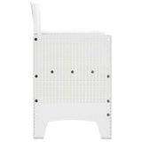 Garden Chair 4 pcs White 53 x 49 x 85 cm PP