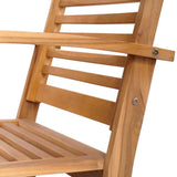 Garden Sofa Set 4 pcs Natural Solid teak wood