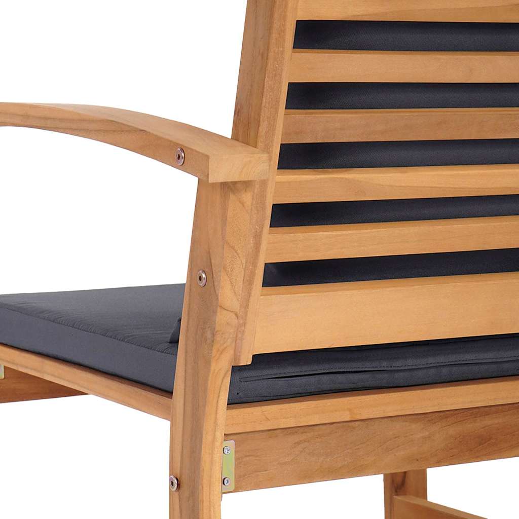 Garden Sofa Set 4 pcs Natural Solid teak wood