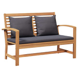 Garden Sofa Set 3 pcs Natural Solid teak wood