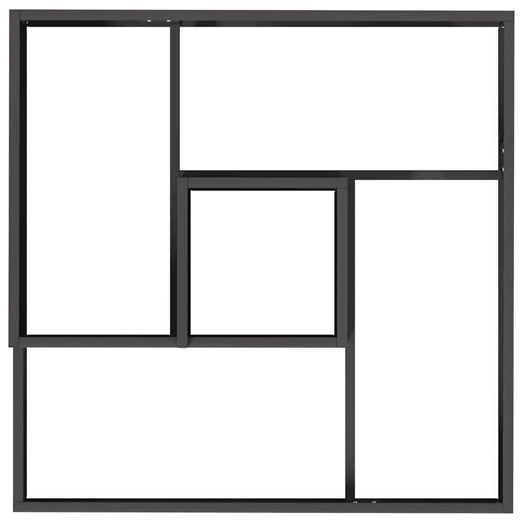 Garden Planter Black 60 x 60 x 50 cm Steel