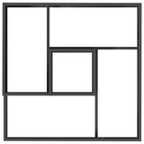 Garden Planter Black 60 x 60 x 50 cm Steel