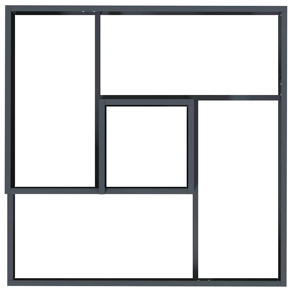Garden Planter Anthracite 60 x 60 x 50 cm Steel