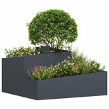 Garden Planter Anthracite 80 x 80 x 50 cm Cold-rolled steel