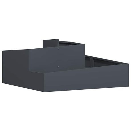 Garden Planter Anthracite 100 x 100 x 50 cm Steel