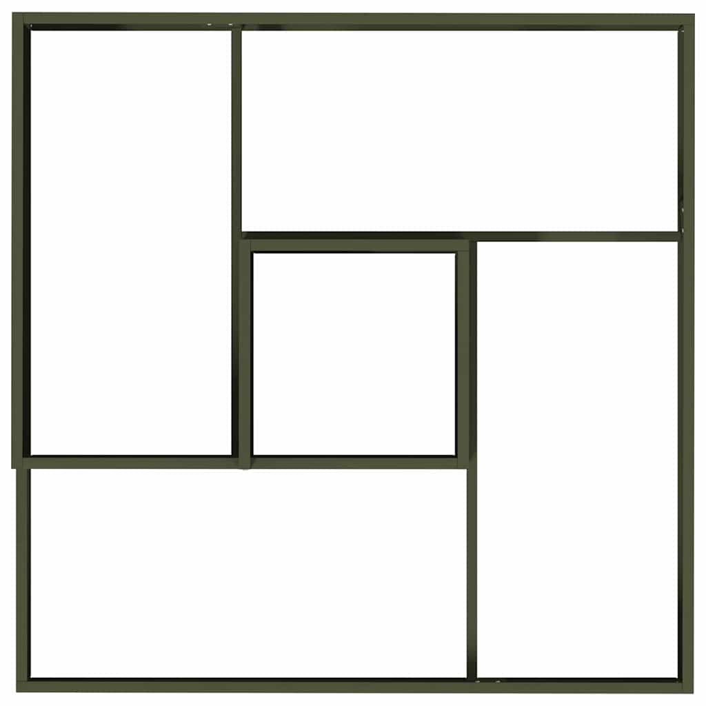 Garden Planter Olive green 100 x 100 x 50 cm Steel