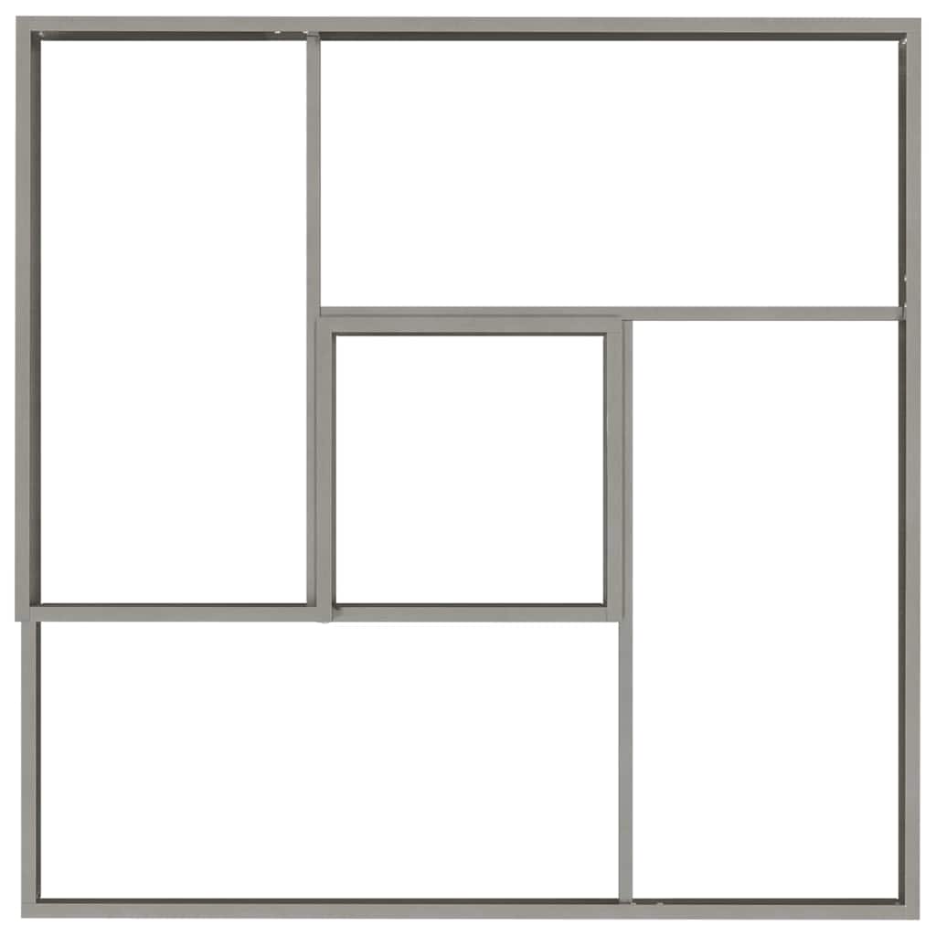 Garden Planter Silver 100 x 100 x 50 cm Stainless steel