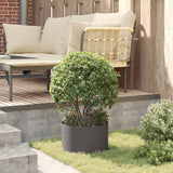 Garden Planter Black 30 x 30 x 20 cm Steel