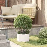 Garden Planter White 30 x 30 x 20 cm Steel