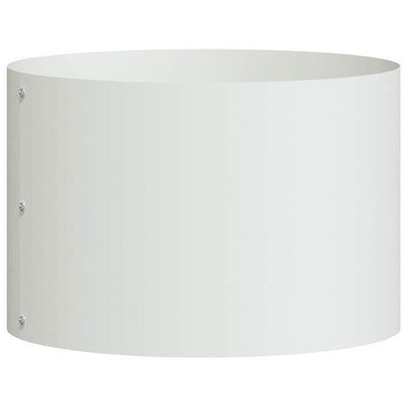 Garden Planter White 30 x 30 x 20 cm Steel