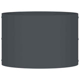 Garden Planters 5 pcs Anthracite 30 x 30 x 20 cm Steel