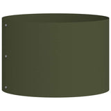 Garden Planters 5 pcs Olive green 30 x 30 x 20 cm Steel