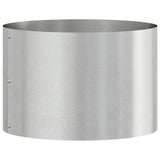 Garden Planters 5 pcs Silver 30 x 30 x 20 cm Stainless steel