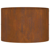 Garden Planters 5 pcs Brown 30 x 30 x 20 cm Corten steel