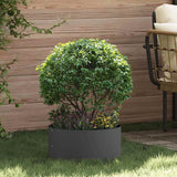 Garden Planter Black 40 x 40 x 20 cm Steel