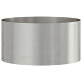Garden Planter Silver 40 x 40 x 20 cm Stainless steel