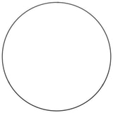 Planter Ring Black 80 x 80 x 20 cm Cold-rolled Steel