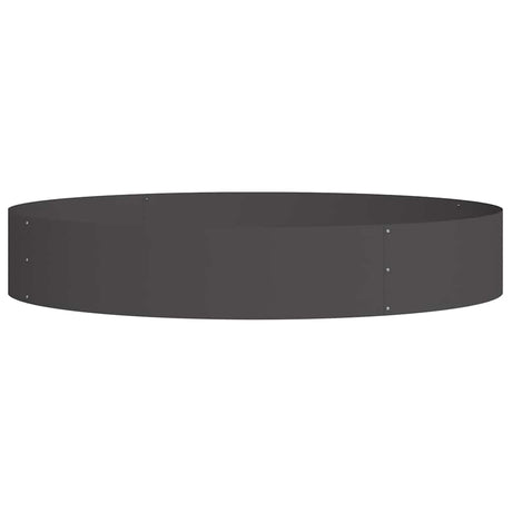 Garden Planter Black 120 x 120 x 20 cm Steel