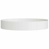 Garden Planter White 120 x 120 x 20 cm Steel