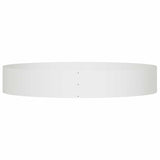 Garden Planters 5 pcs White 120 x 120 x 20 cm Steel