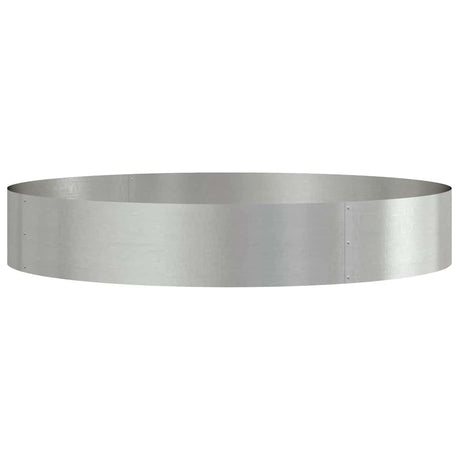 Garden Planter Silver 120 x 120 x 20 cm Stainless steel