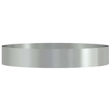 Garden Planters 5 pcs Silver 120 x 120 x 20 cm Galvanised steel