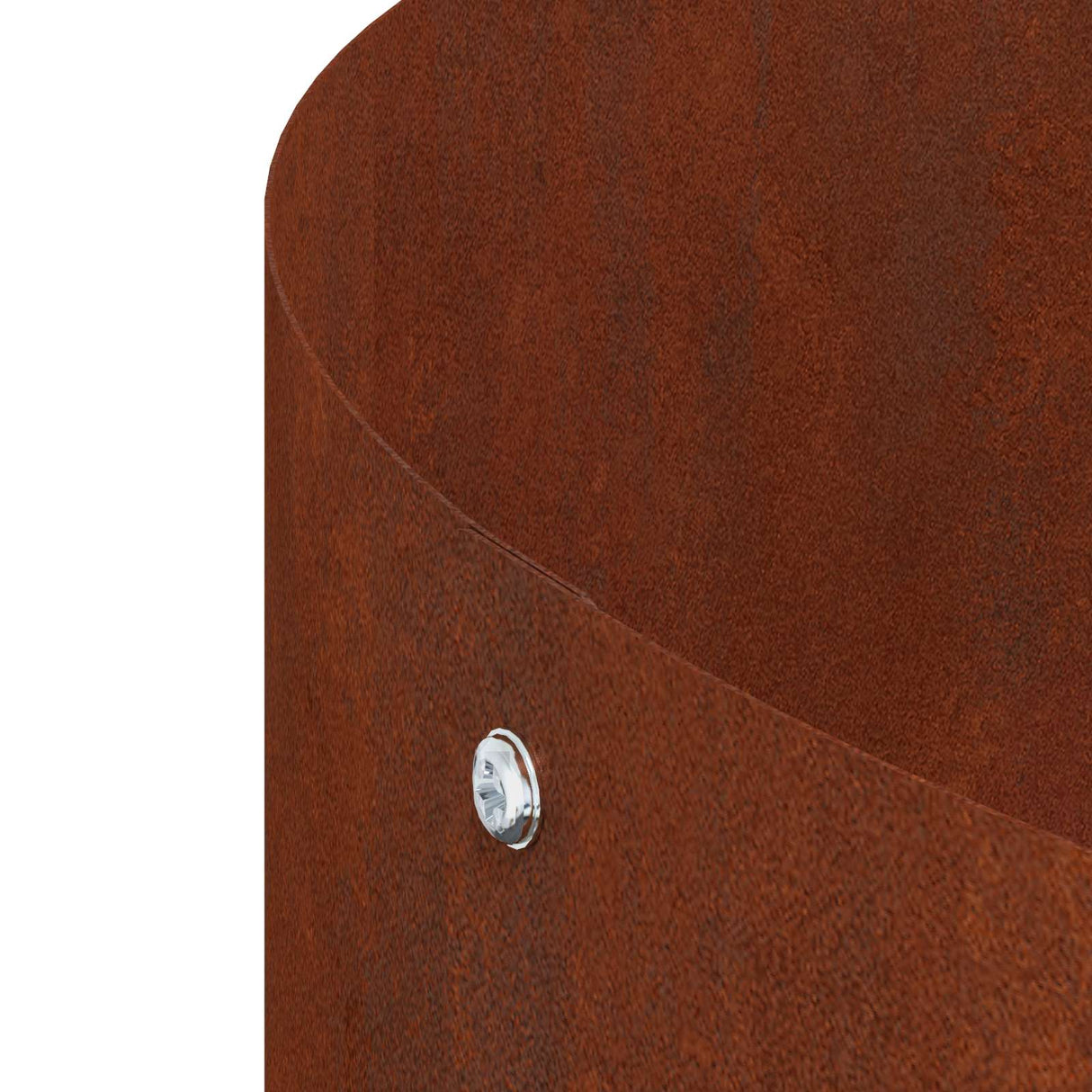 Planter Ring Brown 120 x 120 x 20 cm Weathering Steel