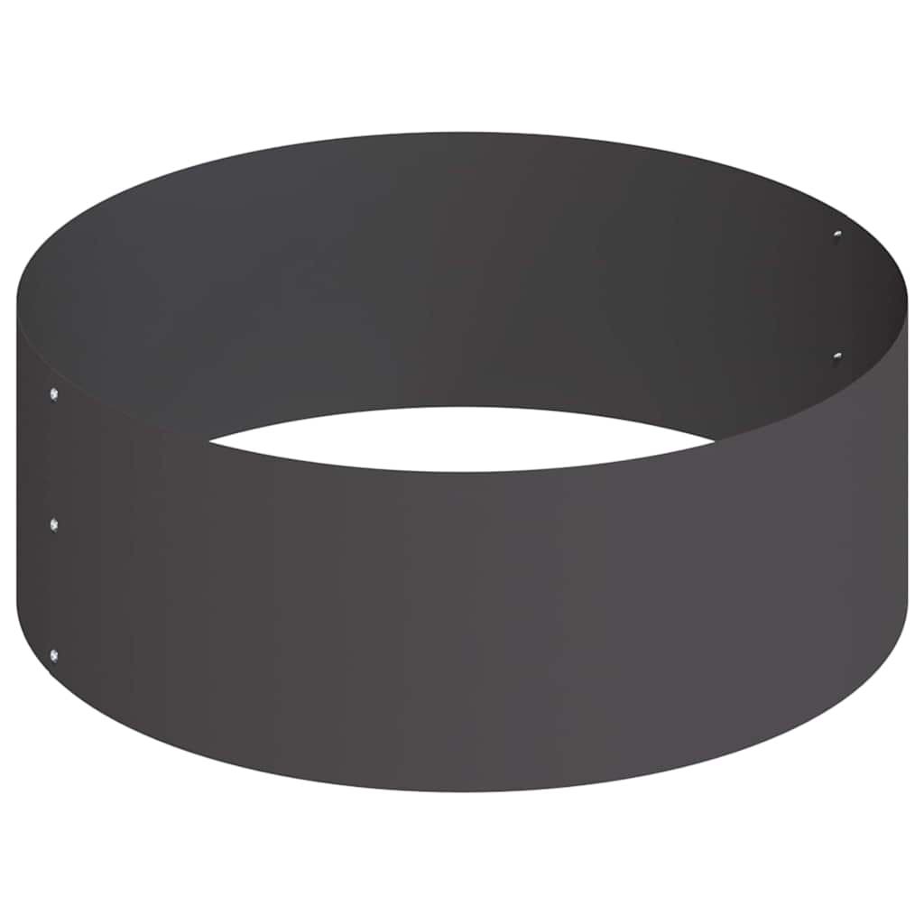 Garden Planter Black 90 x 90 x 20 cm Steel