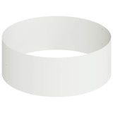 Garden Planter White 90 x 90 x 20 cm Steel