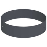 Garden Planter Anthracite 90 x 90 x 20 cm Steel