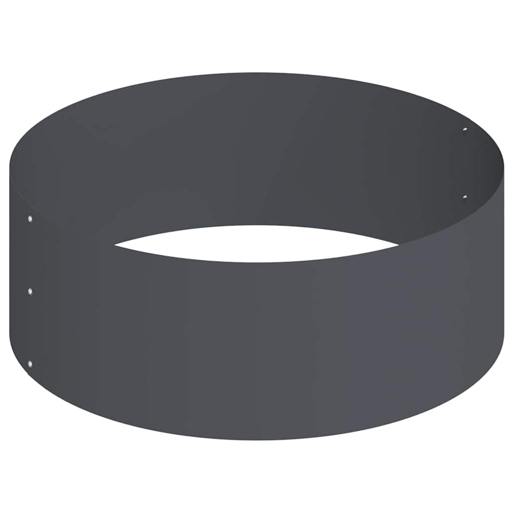 Garden Planter Anthracite 90 x 90 x 20 cm Steel