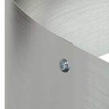 Garden Planter Silver 90 x 90 x 20 cm Galvanised steel