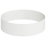 Garden Planter White 120 x 120 x 20 cm Steel