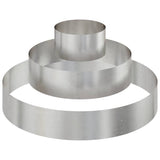 Garden Planter Silver 120 x 120 x 20 cm Stainless steel