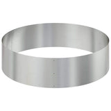 Garden Planter Silver 120 x 120 x 20 cm Galvanised steel