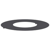 Flat Tree Ring Black Ø30 / 60 cm Steel
