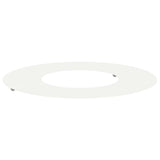 Flat Tree Ring White Ø30 / 60 cm Steel