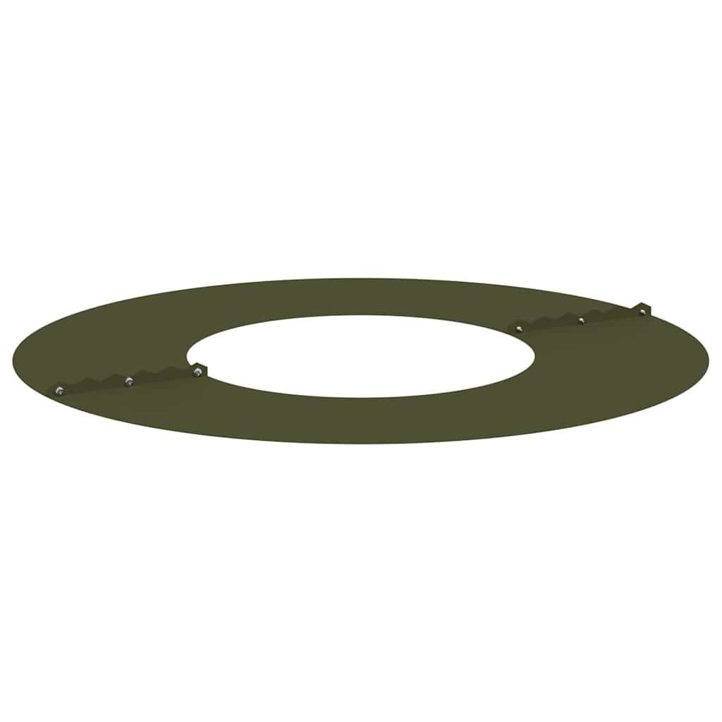 Flat Tree Rings 5 pcs Olive green Ø30 / 60 cm Steel