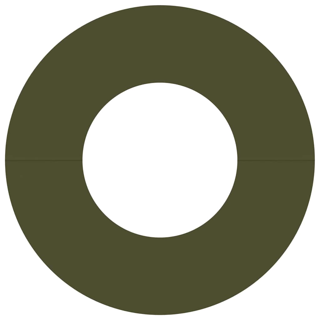 Flat Tree Rings 5 pcs Olive green Ø30 / 60 cm Steel