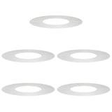 Flat Tree Rings 5 pcs Silver Ø30 / 60 cm Galvanised steel