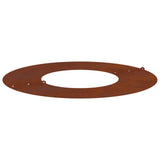 suitable for Flat Tree Ring Brown Ã˜30 / 60 cm Weathering Steel