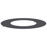 Flat Tree Ring Black Ø40 / 70 cm Steel