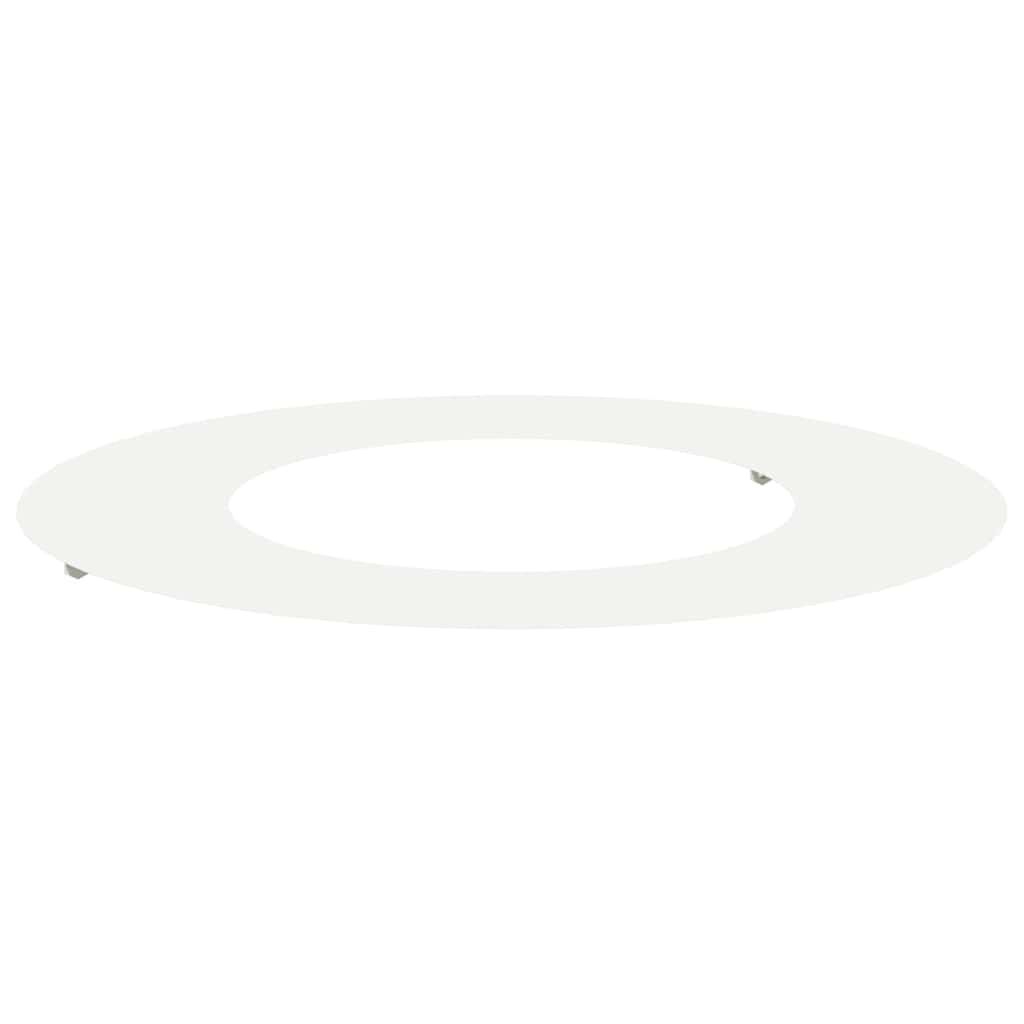 Flat Tree Ring White Ø40 / 70 cm Steel